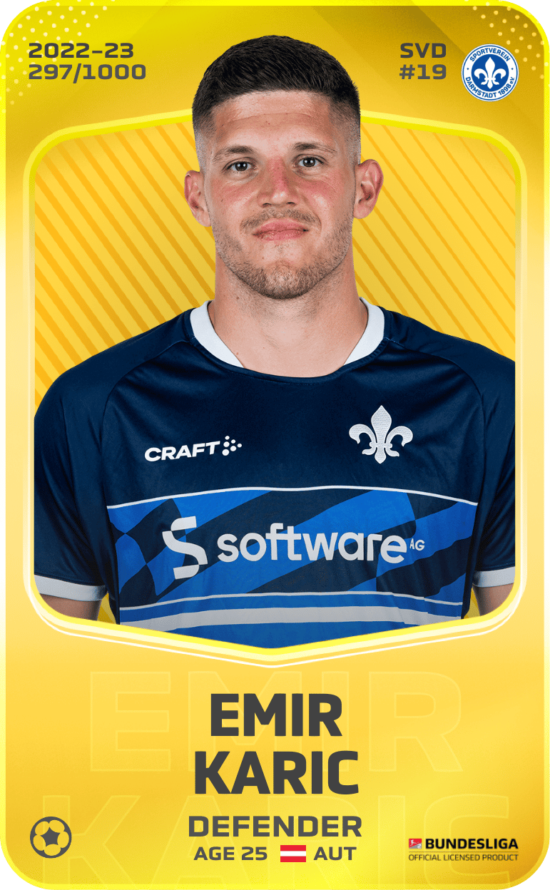 Emir Karic 2022-23 • Limited 297/1000