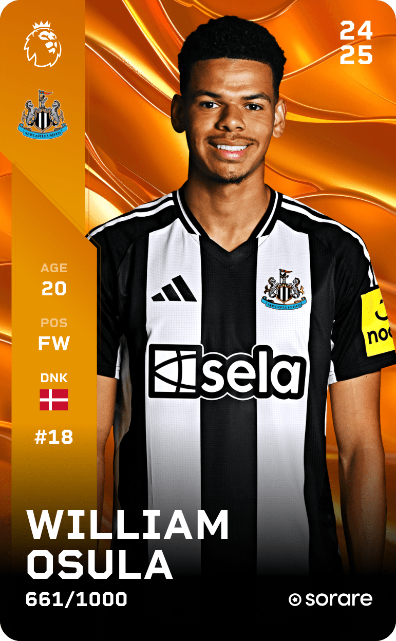 William Osula 2024-25 • Limited 661/1000