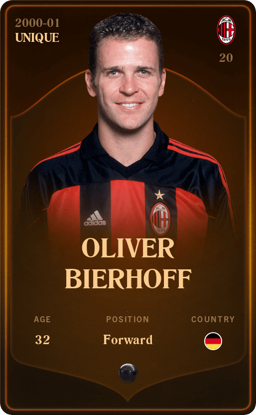 Oliver Bierhoff 2000-01 • Unique