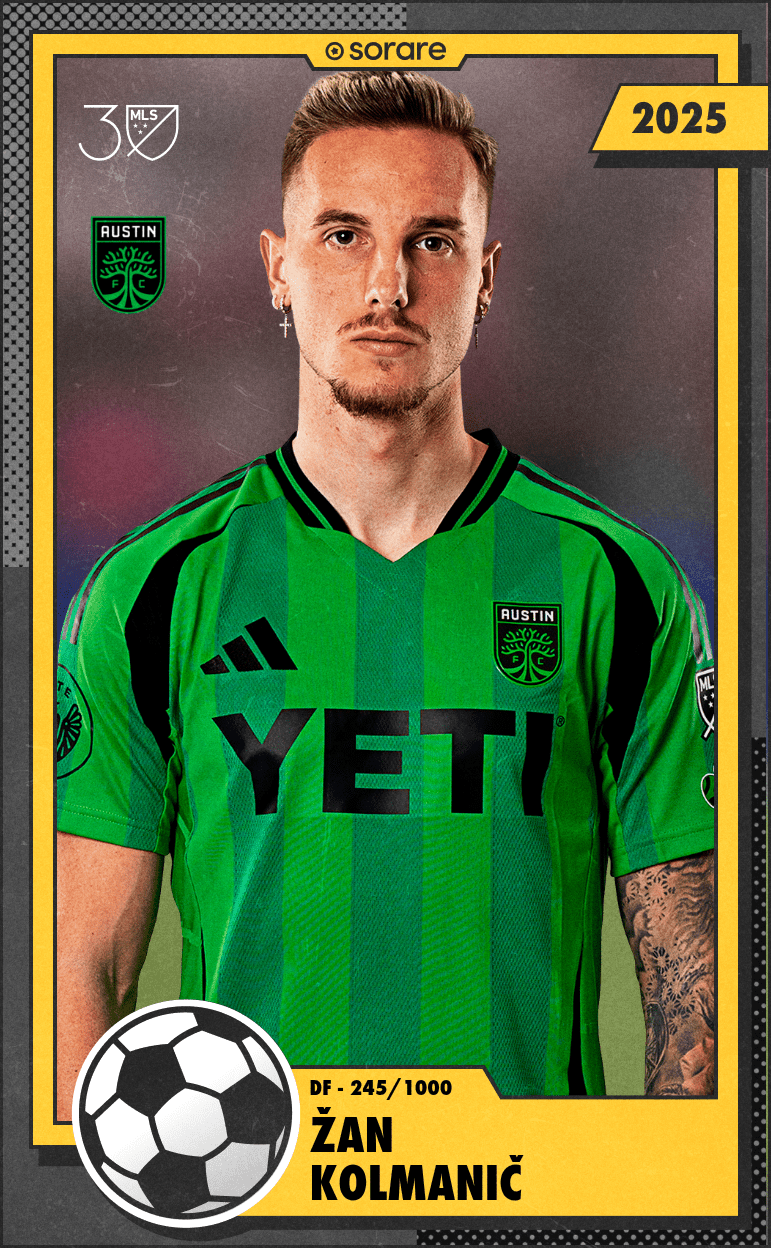Žan Kolmanič  2025-26 • Limited 245/1000