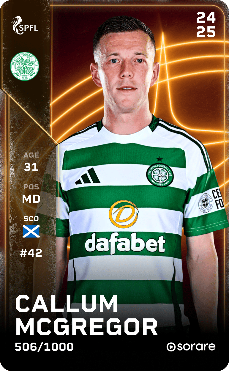 Callum McGregor 2024-25 • Limited 506/1000