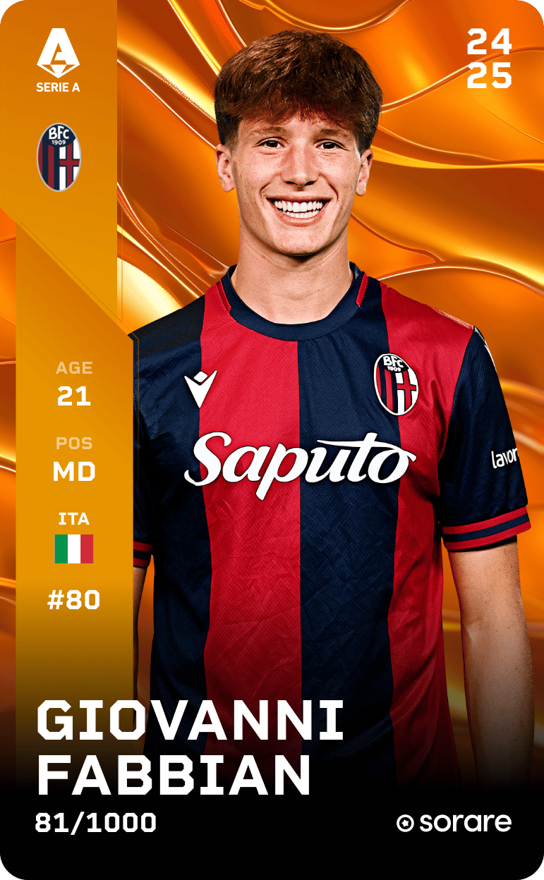 Giovanni Fabbian 2024-25 • Limited 81/1000
