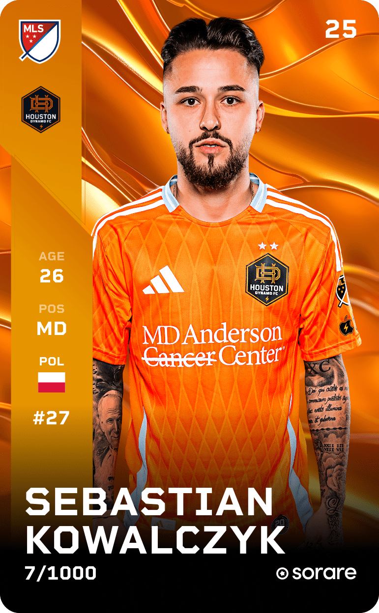 Sebastian Kowalczyk 2025-26 • Limited 7/1000