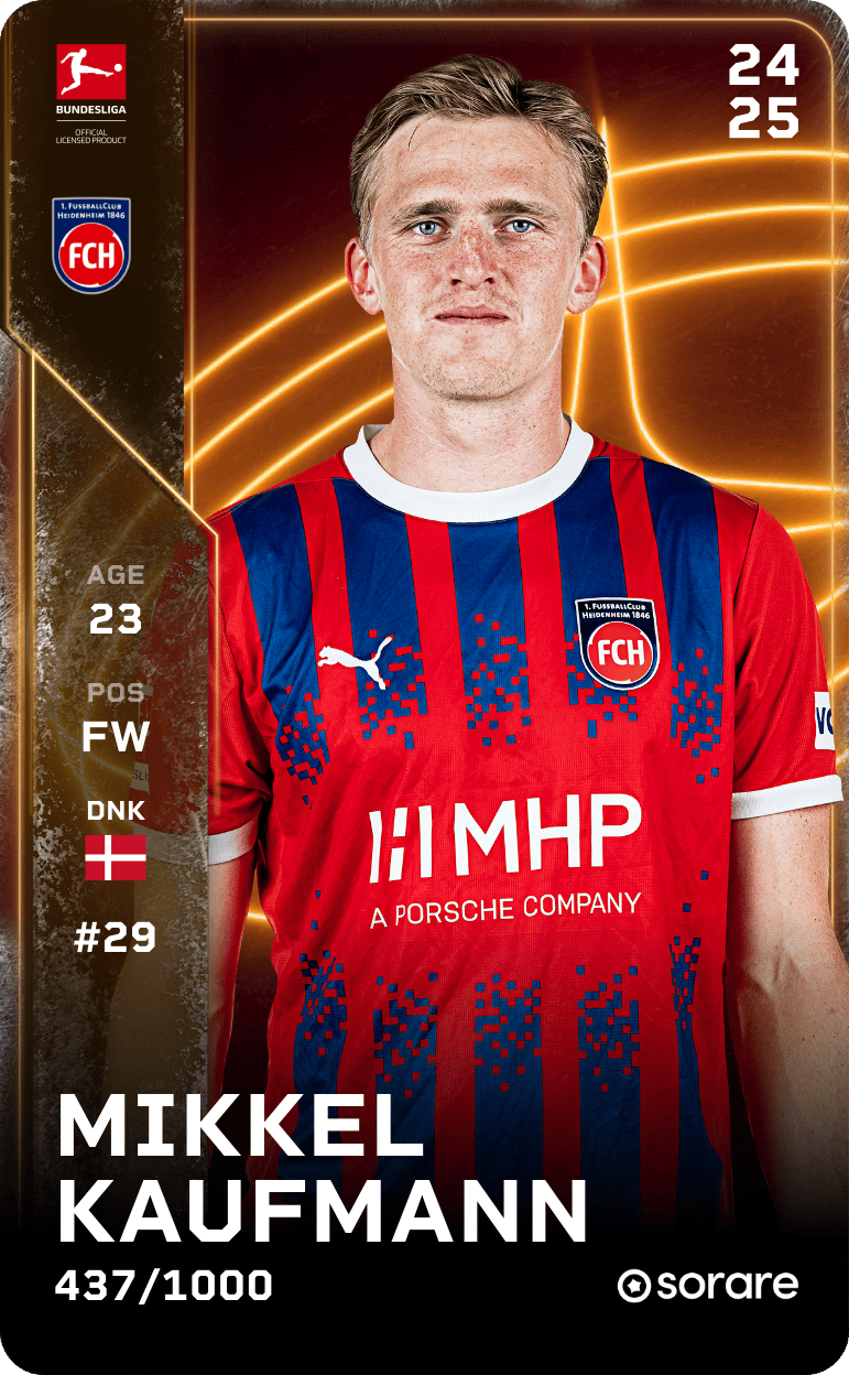 Mikkel Kaufmann 2024-25 • Limited 437/1000