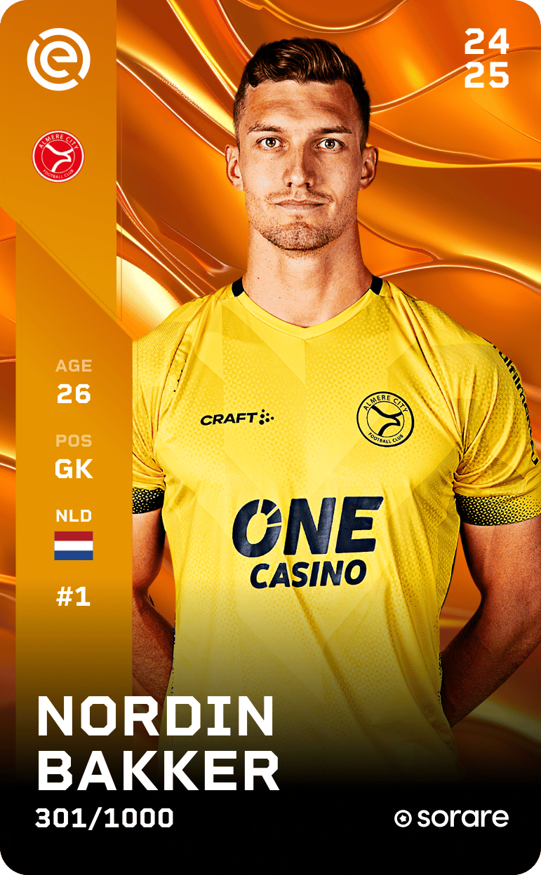 Nordin Bakker 2024-25 • Limited 301/1000