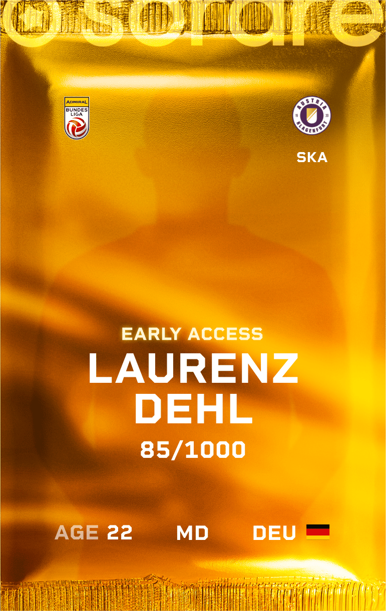 Laurenz Dehl 2024-25 • Limited 85/1000