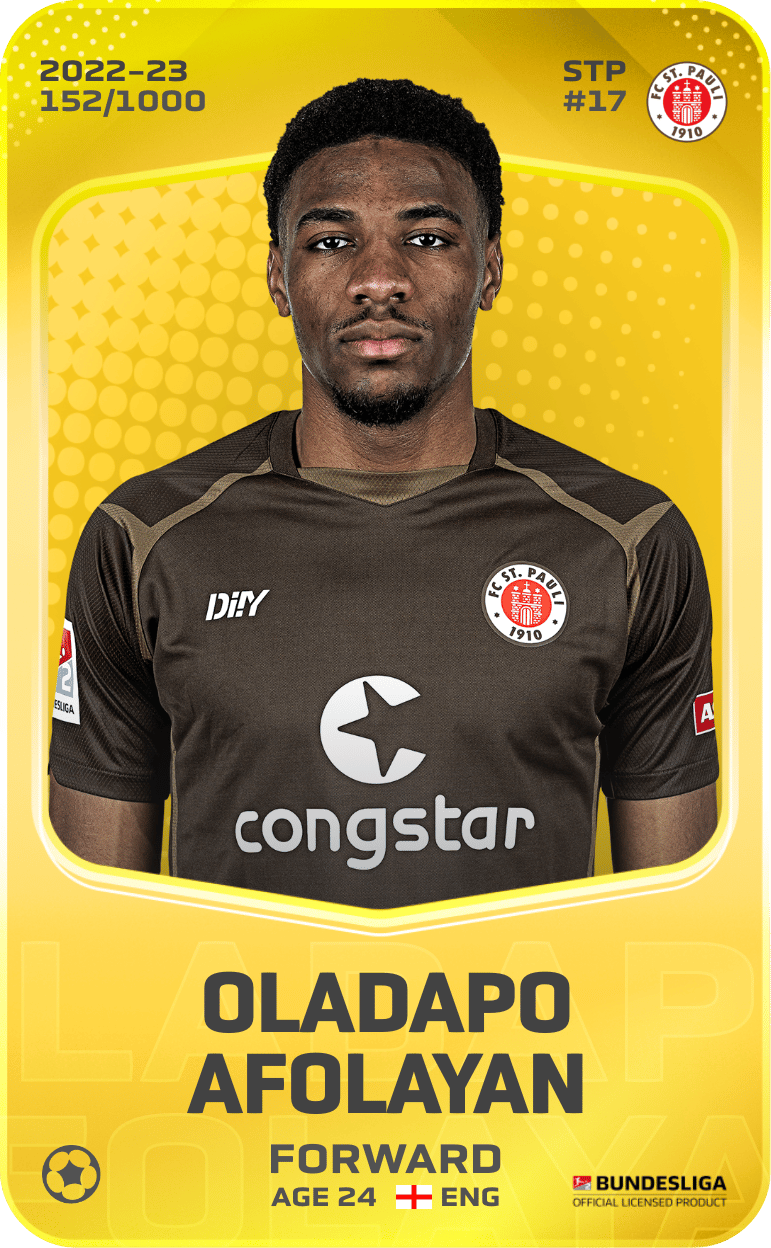 Oladapo Afolayan 2022-23 • Limited 152/1000