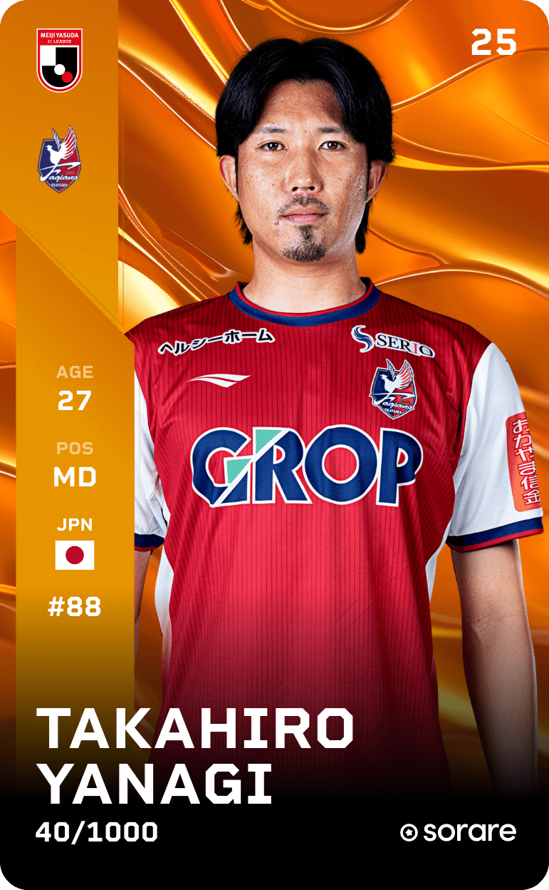 Takahiro Yanagi 2025-26 • Limited 40/1000