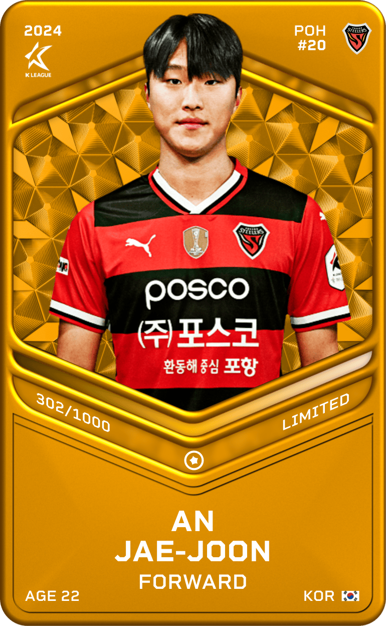 An Jae-Jun 2024-25 • Limited 302/1000
