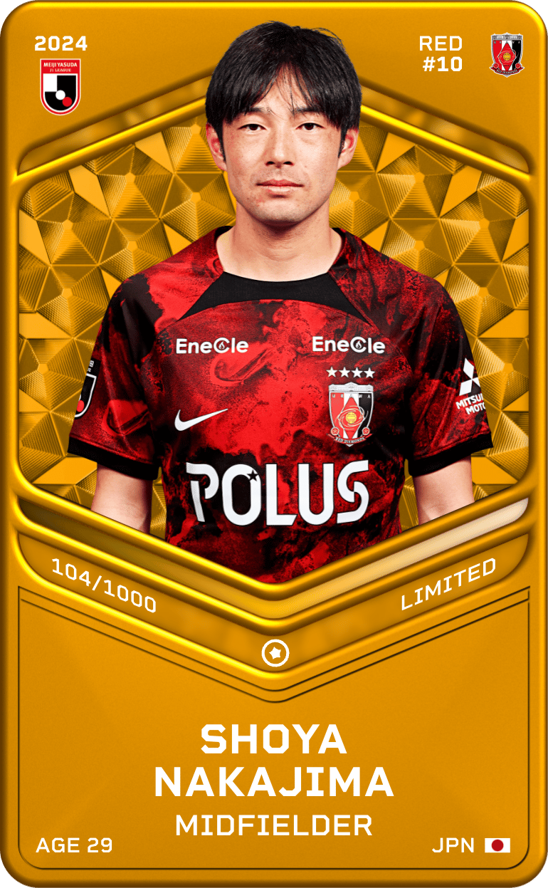 Shoya Nakajima 2024-25 • Limited 104/1000