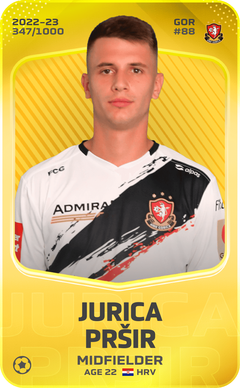 Jurica Pršir 2022-23 • Limited 347/1000