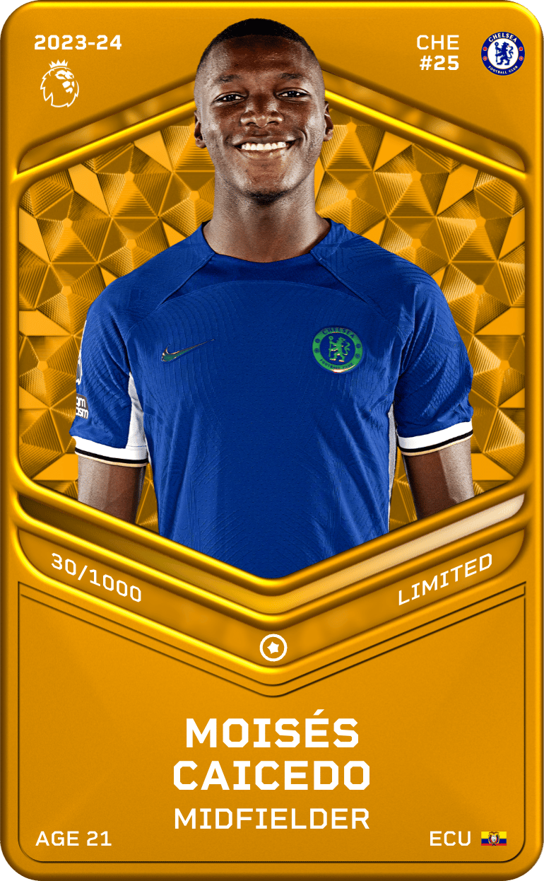 Moisés Caicedo 2023-24 • Limited 30/1000