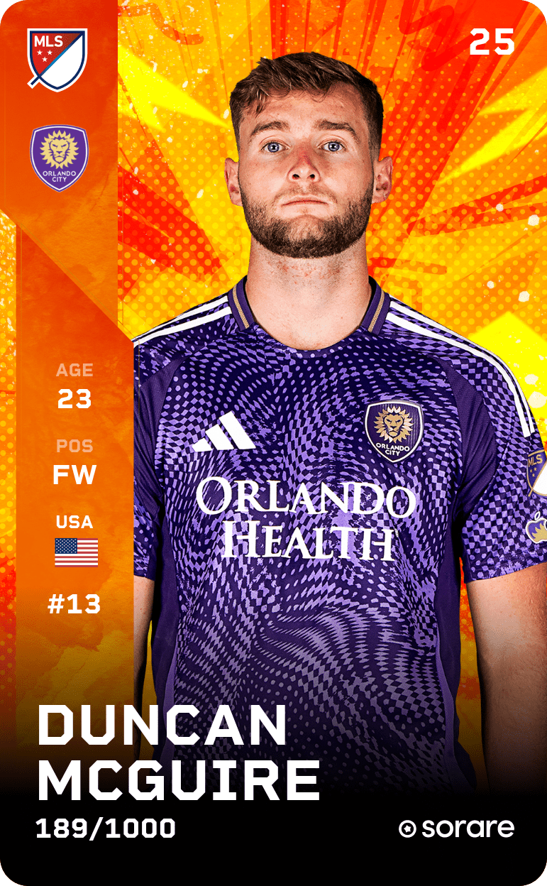 Duncan McGuire 2025-26 • Limited 189/1000