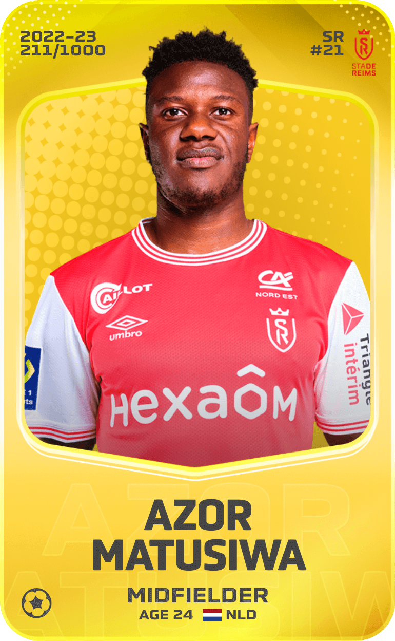 Azor Matusiwa 2022-23 • Limited 211/1000