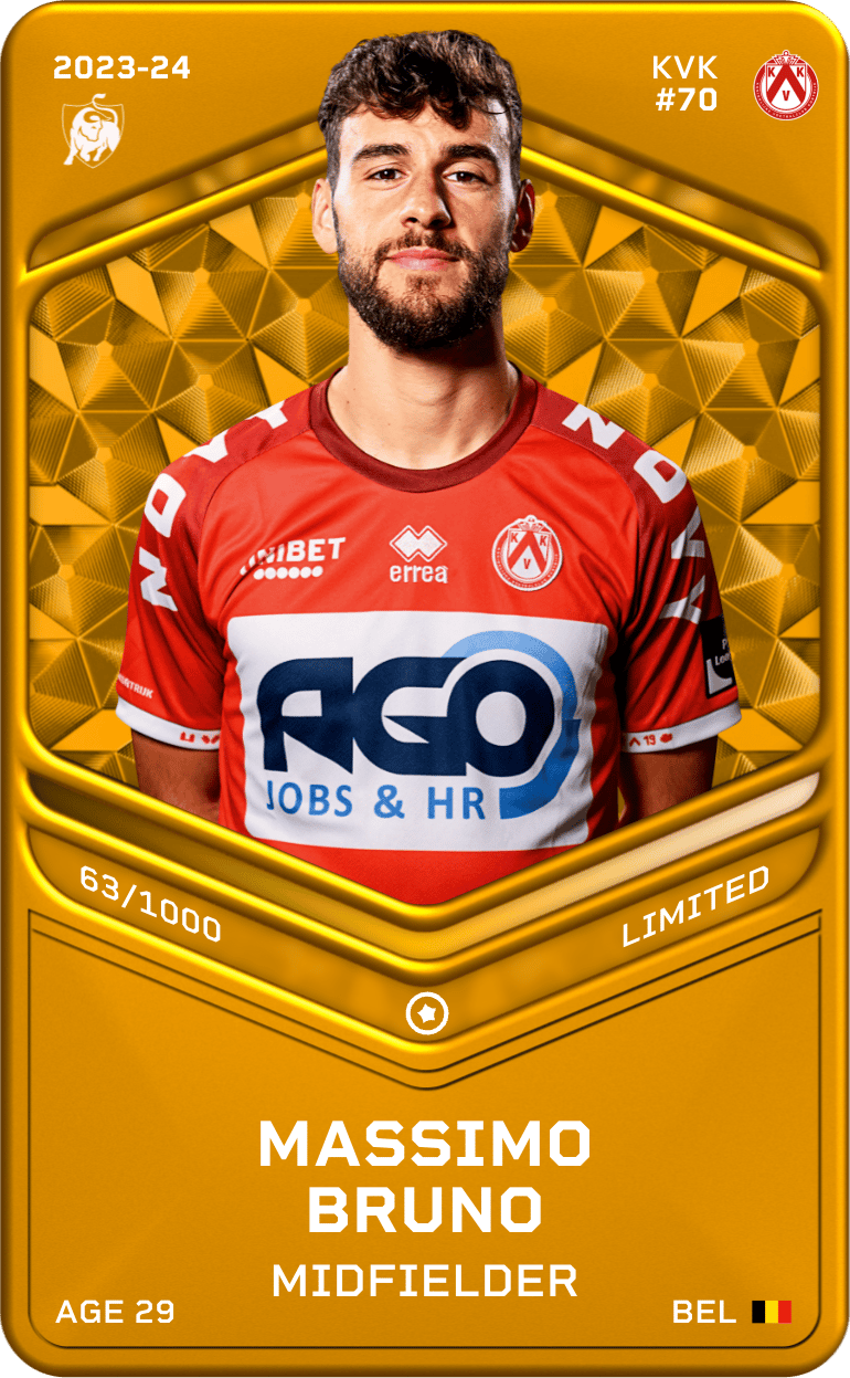 Massimo Bruno 2023-24 • Limited 63/1000