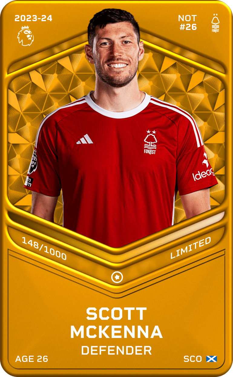 Scott McKenna 2023-24 • Limited 148/1000