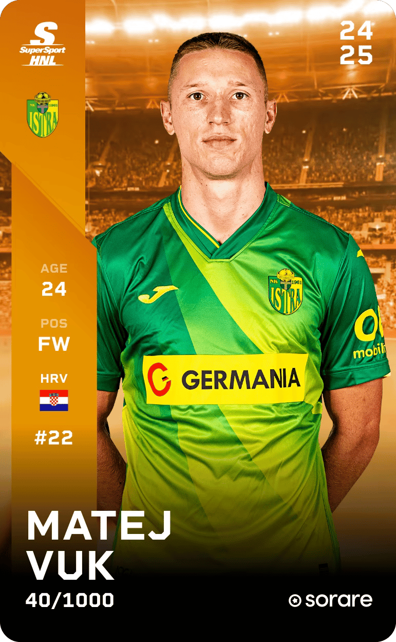 Matej Vuk 2024-25 • Limited 40/1000