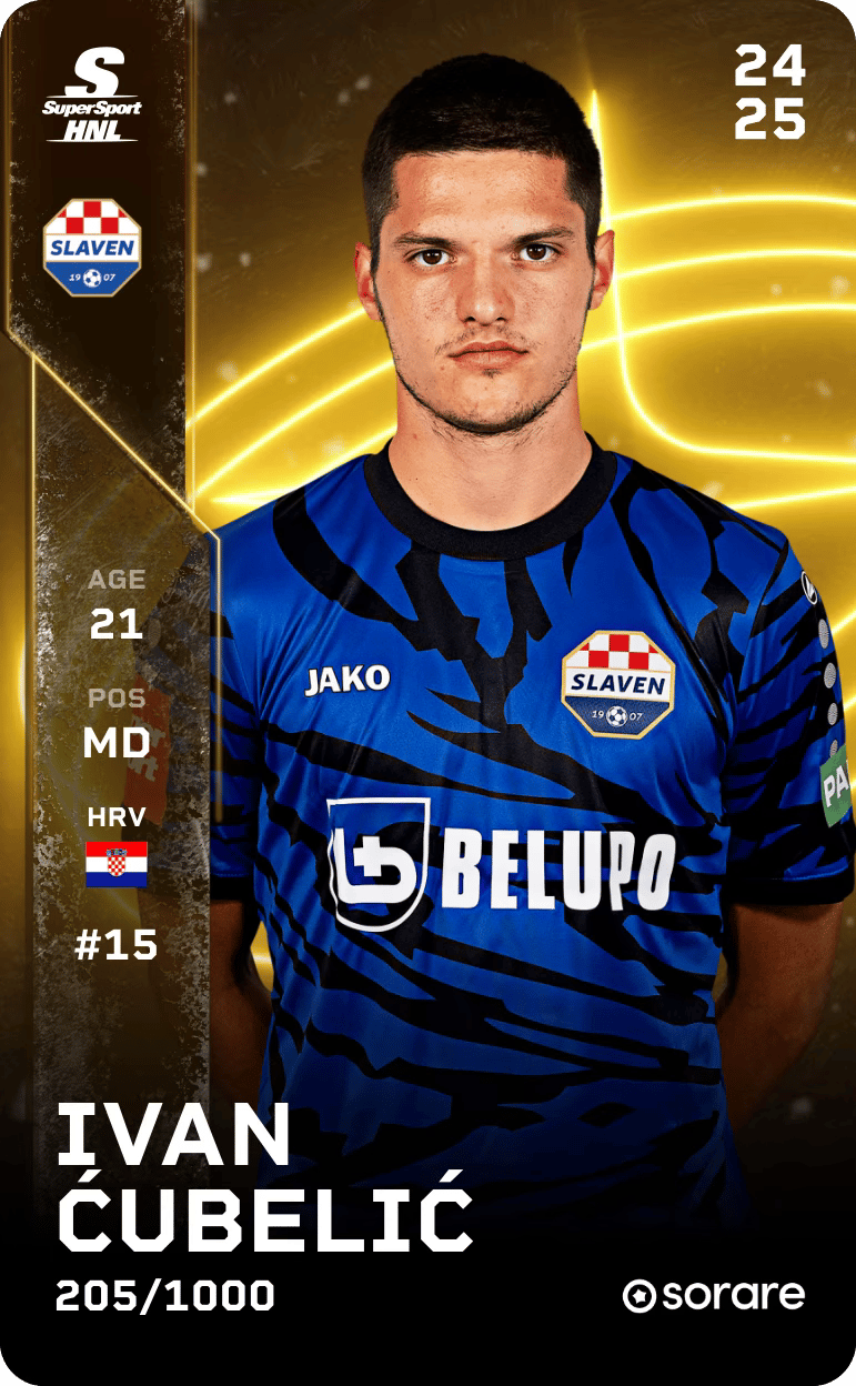 Ivan Ćubelić 2024-25 • Limited 205/1000