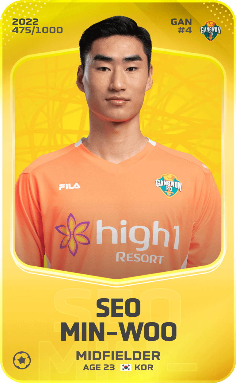 Seo Min-Woo 2022-23 • Limited 475/1000
