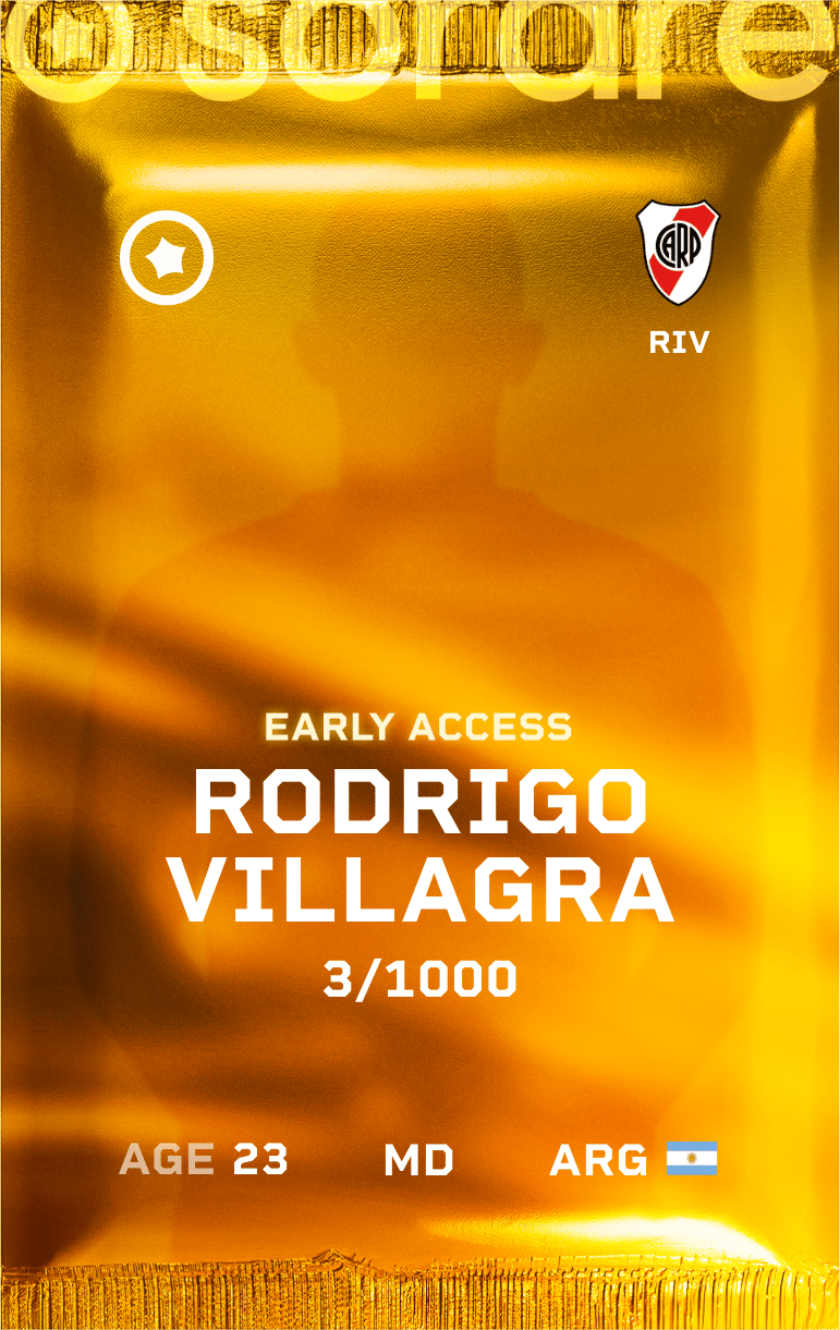 Rodrigo Villagra 2025-26 • Limited 3/1000