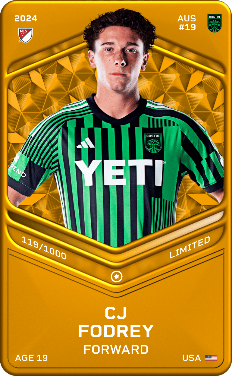 CJ Fodrey 2024-25 • Limited 119/1000