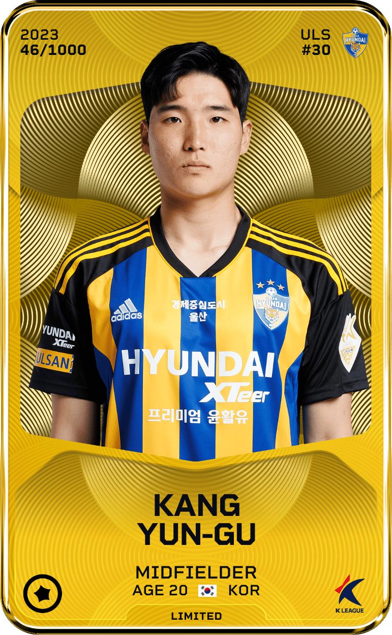 Kang Yun-Gu 2023-24 • Limited 46/1000