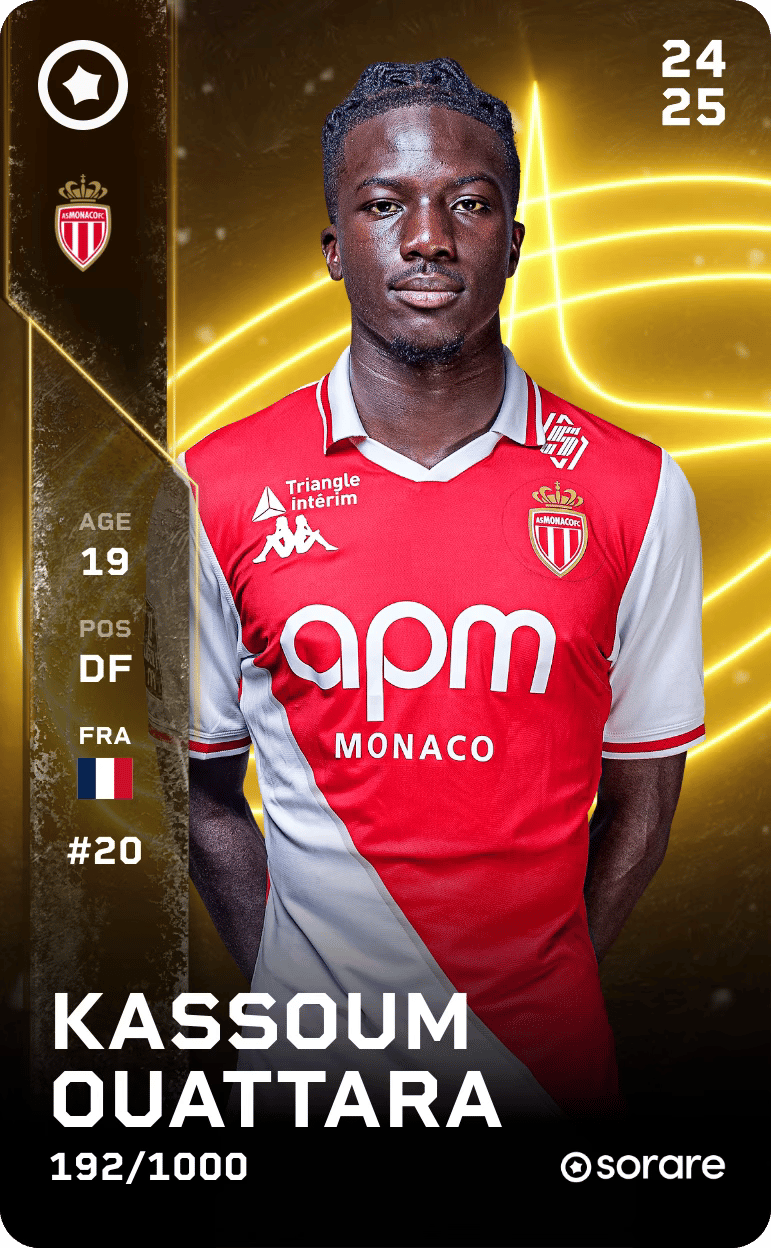 Kassoum Ouattara 2024-25 • Limited 192/1000