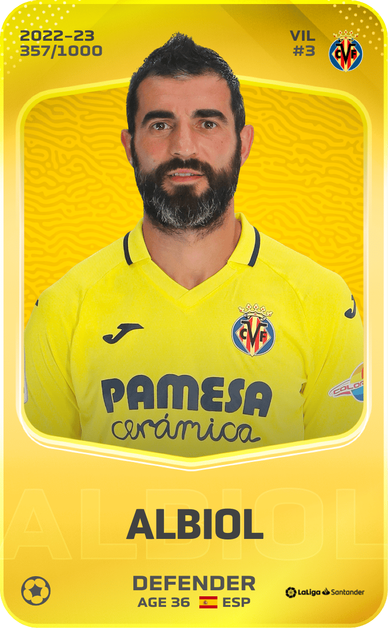 Albiol 2022-23 • Limited 357/1000