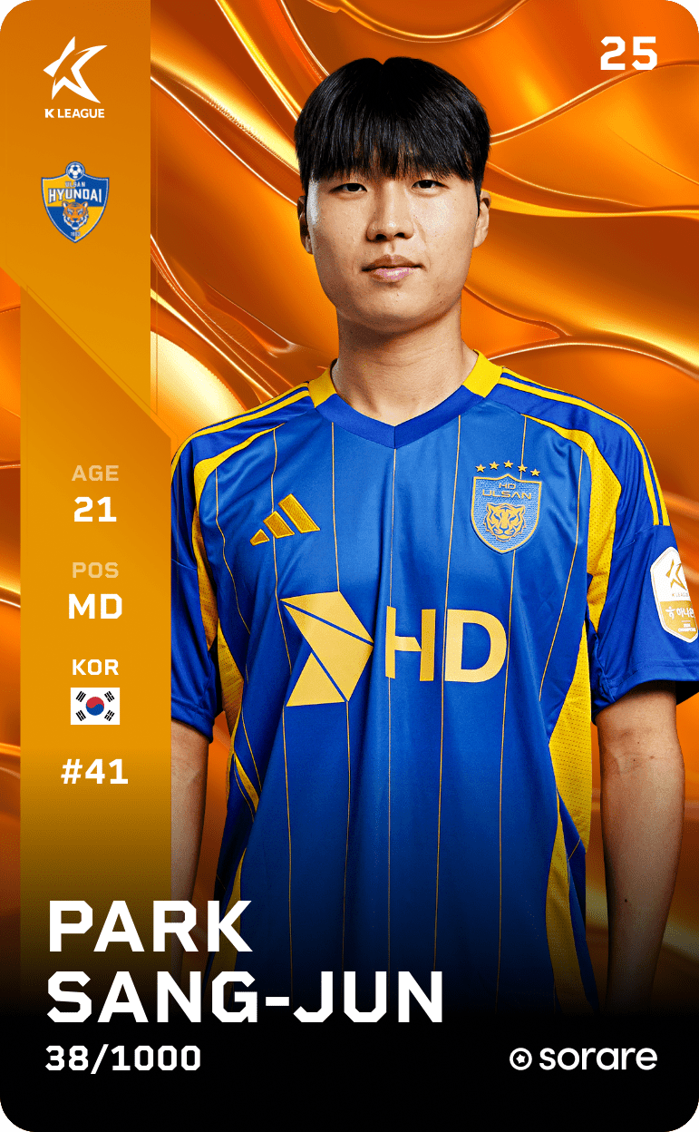 Park Sang-Jun 2025-26 • Limited 38/1000