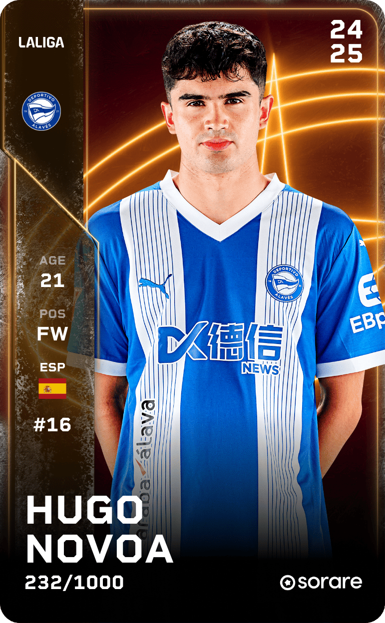Hugo Novoa 2024-25 • Limited 232/1000