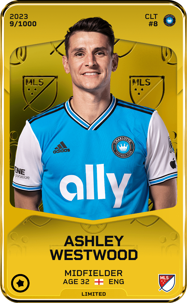 Ashley Westwood 2023-24 • Limited 9/1000