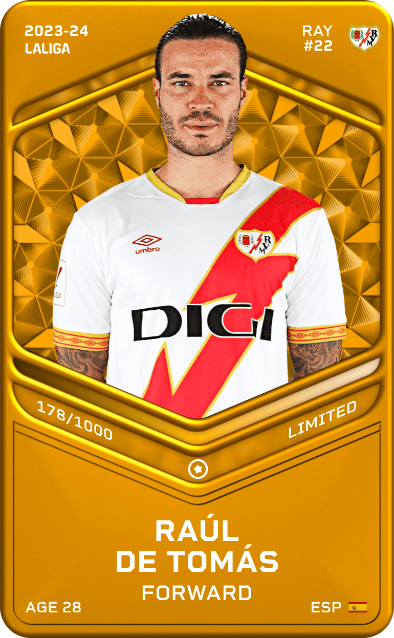 Raúl de Tomás 2023-24 • Limited 178/1000