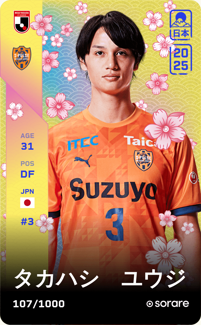 Yuji Takahashi 2025-26 • Limited 107/1000
