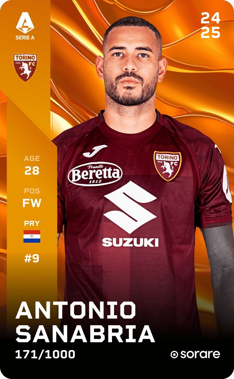 Antonio Sanabria 2024-25 • Limited 171/1000