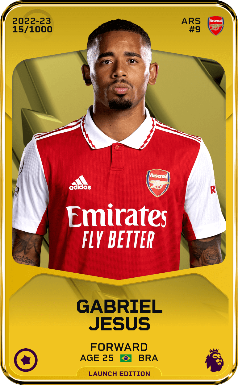 Gabriel Jesus 2022-23 • Limited 15/1000