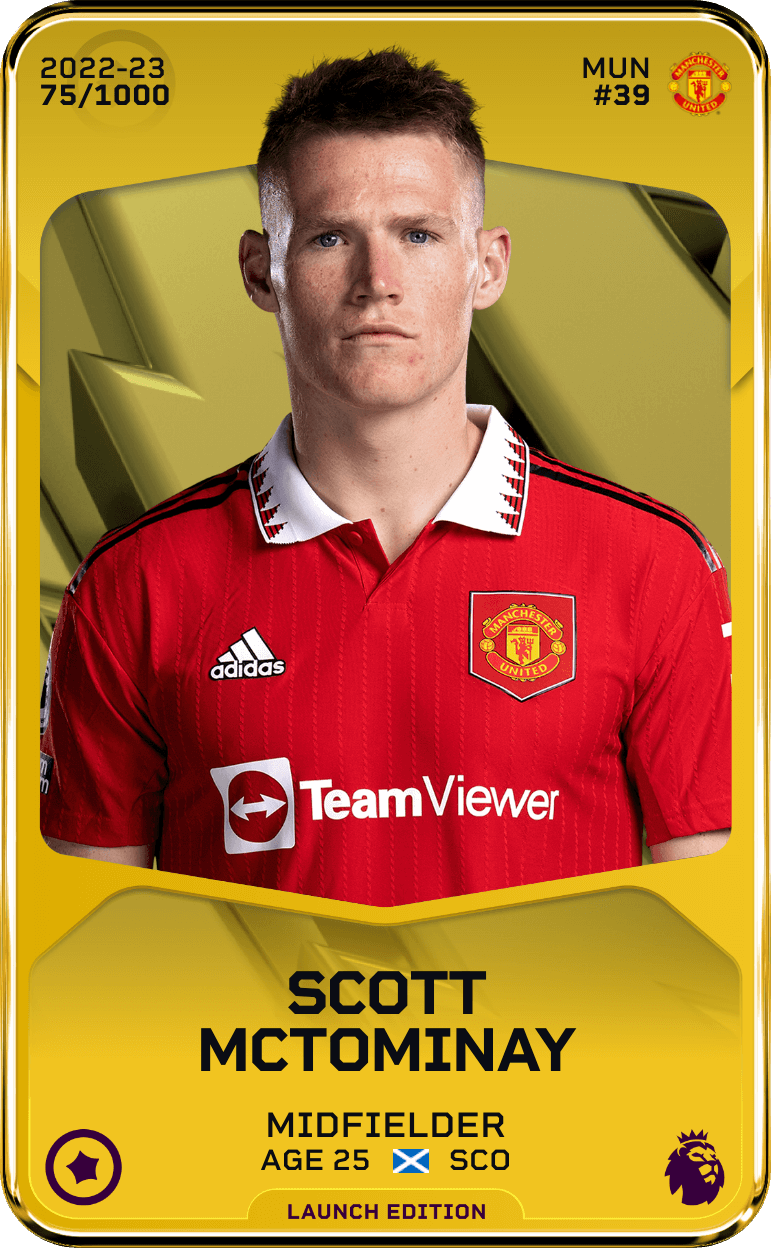 Scott McTominay 2022-23 • Limited 75/1000