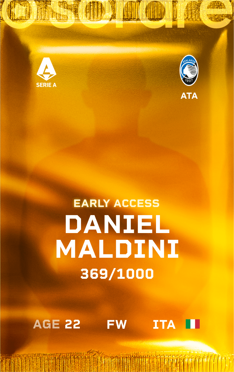 Daniel Maldini 2024-25 • Limited 369/1000