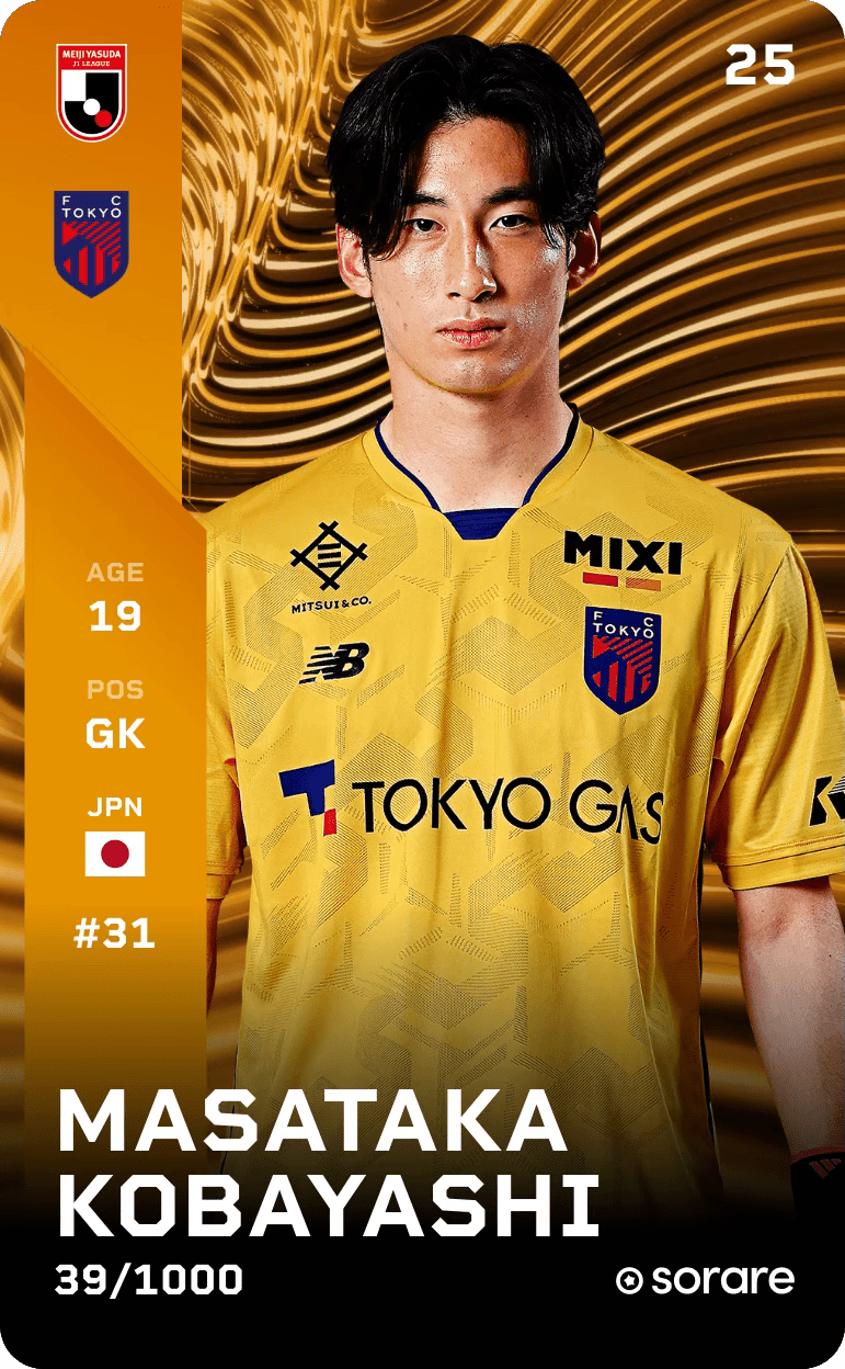 Masataka Kobayashi 2025-26 • Limited 39/1000