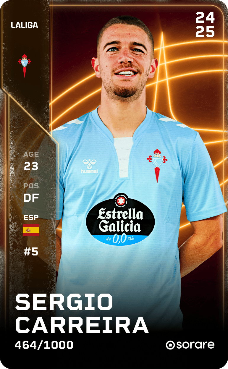 Sergio Carreira 2024-25 • Limited 464/1000