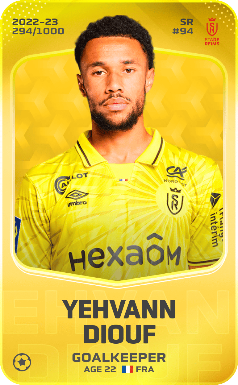 Yehvann Diouf 2022-23 • Limited 294/1000