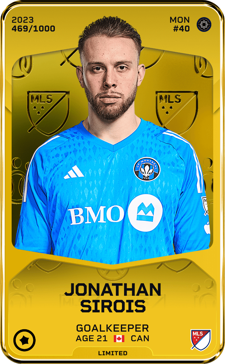 Jonathan Sirois 2023-24 • Limited 469/1000