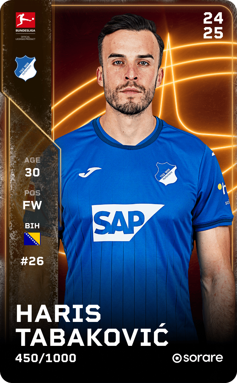 Haris Tabaković 2024-25 • Limited 450/1000