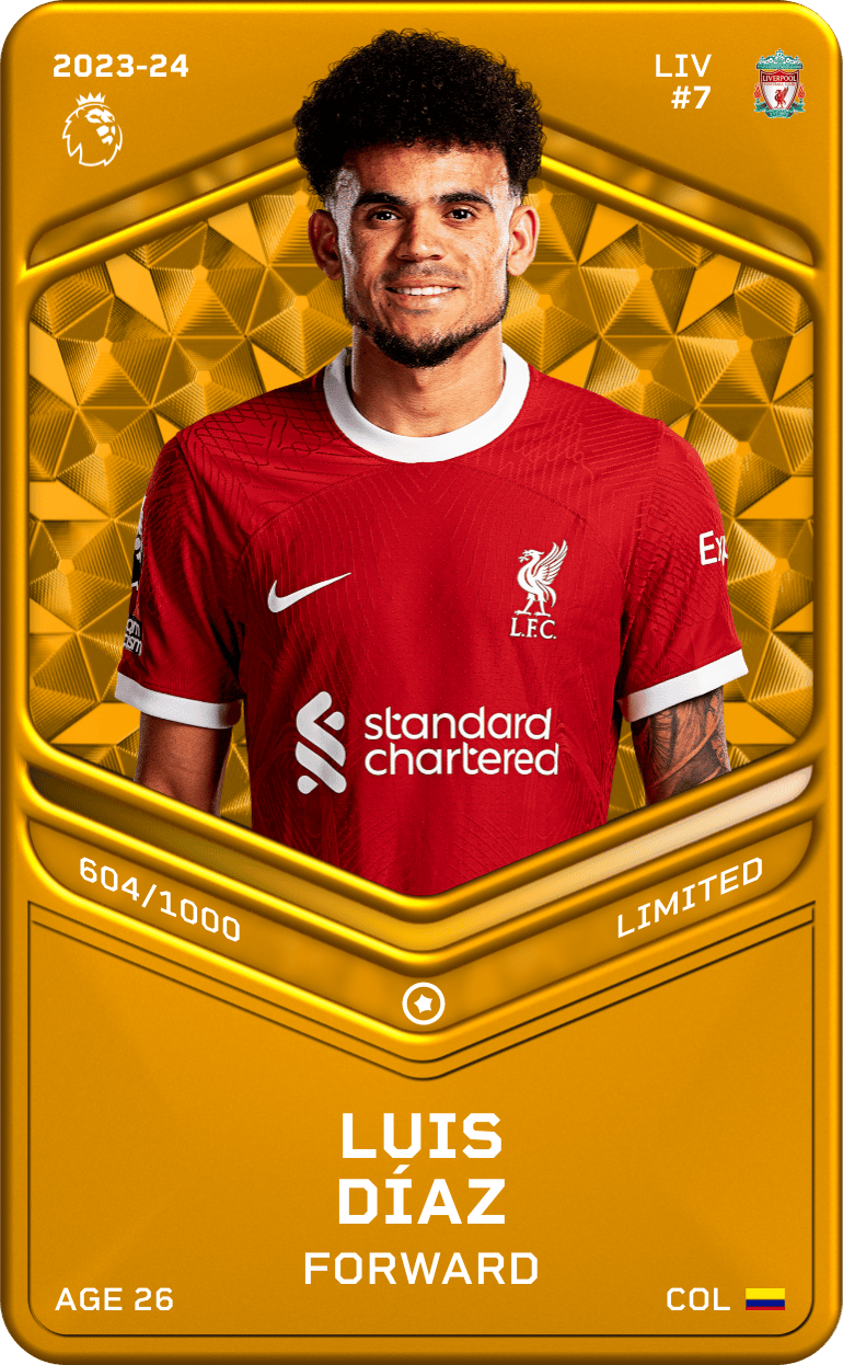 Luis Díaz 2023-24 • Limited 604/1000