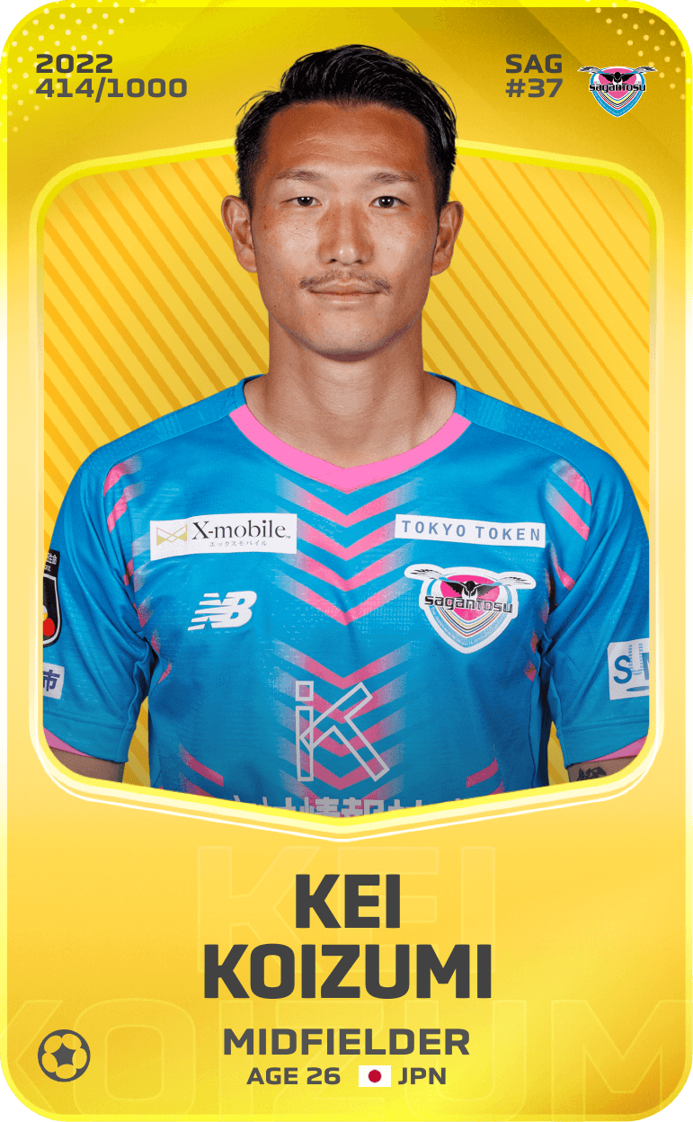 Kei Koizumi 2022-23 • Limited 414/1000