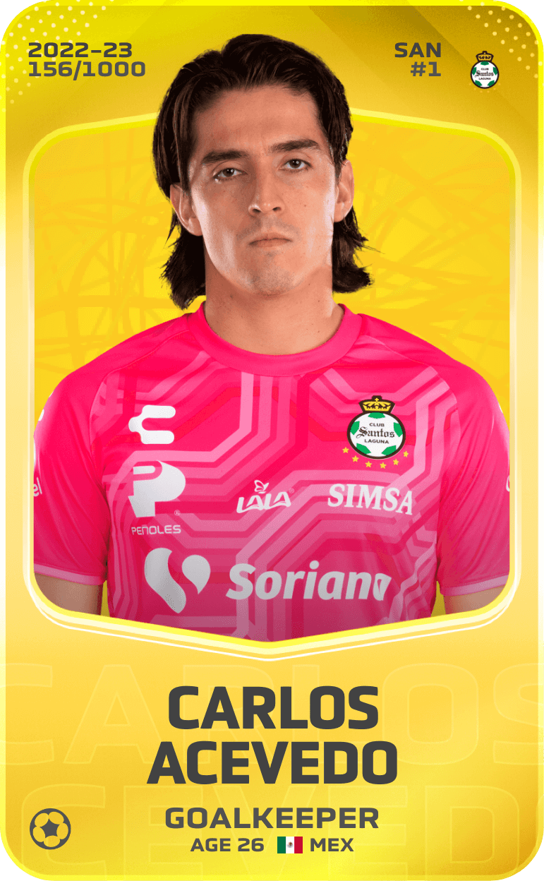 Carlos Acevedo 2022-23 • Limited 156/1000
