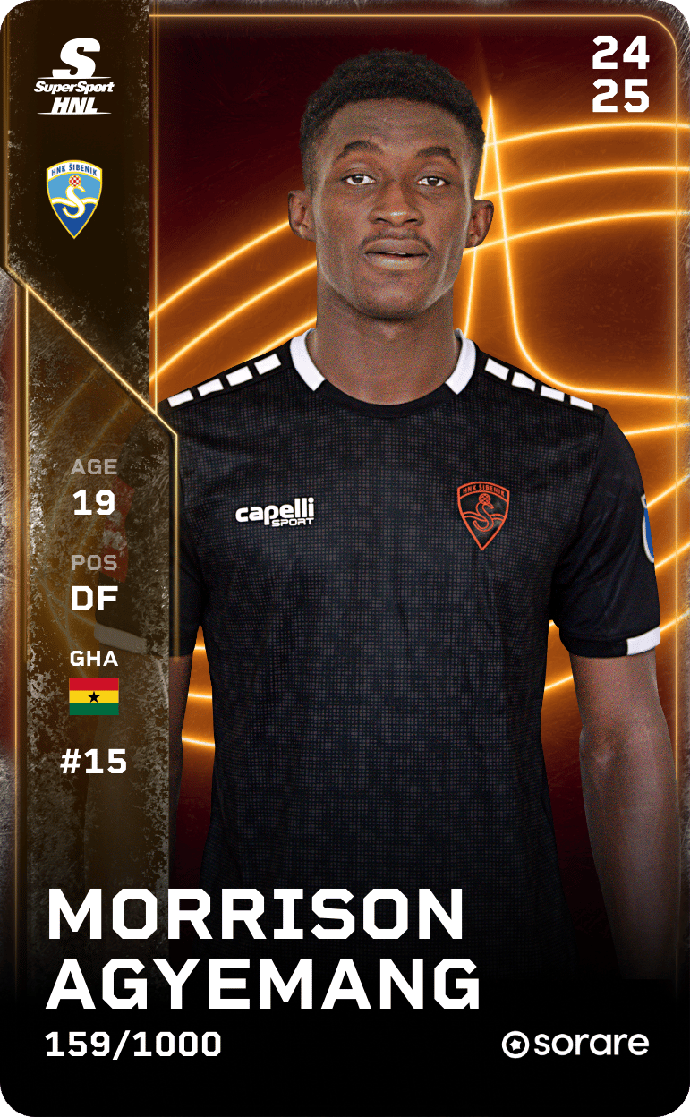 Morrison Agyemang 2024-25 • Limited 159/1000