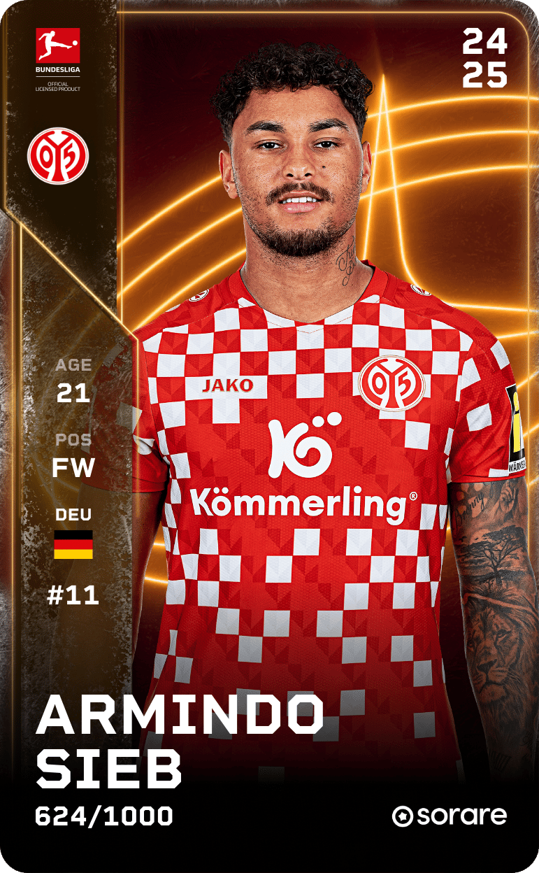 Armindo Sieb 2024-25 • Limited 624/1000