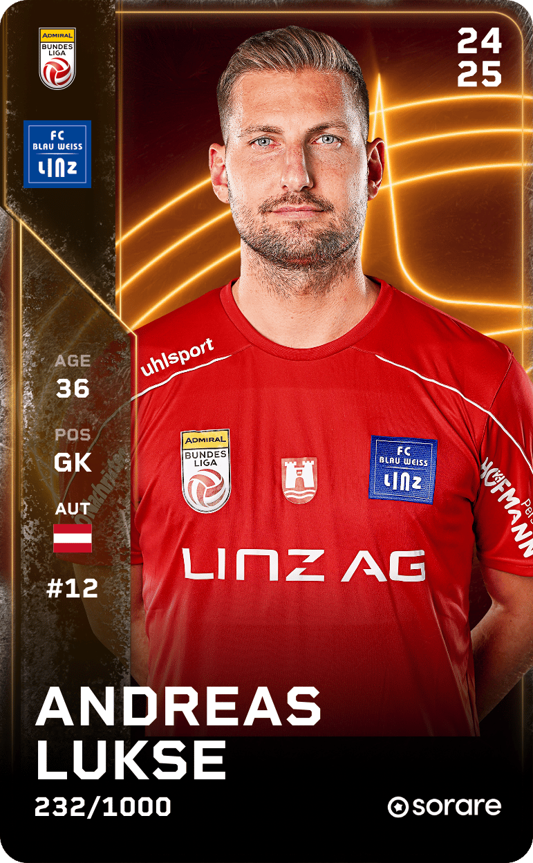 Andreas Lukse 2024-25 • Limited 232/1000