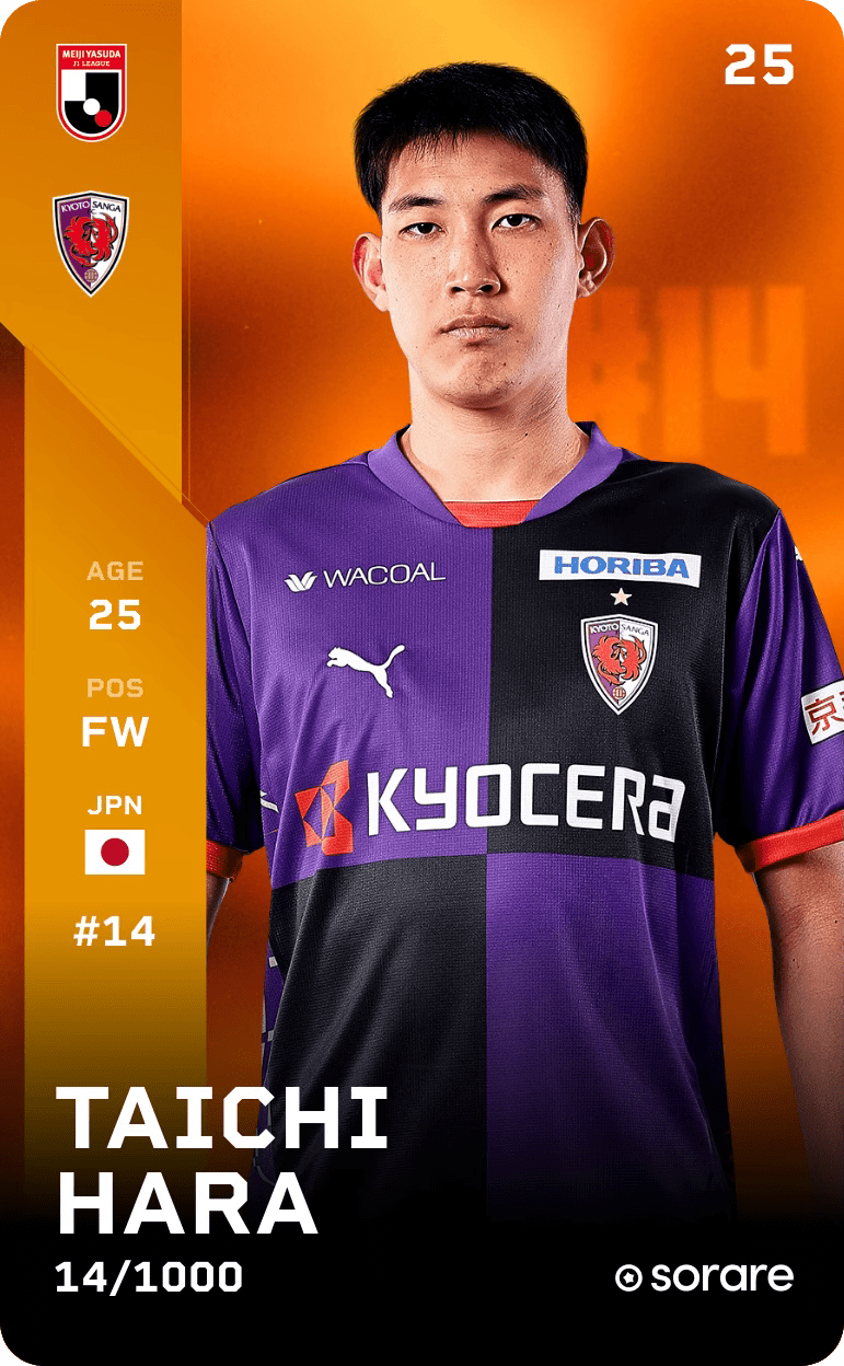 Taichi Hara 2025-26 • Limited 14/1000