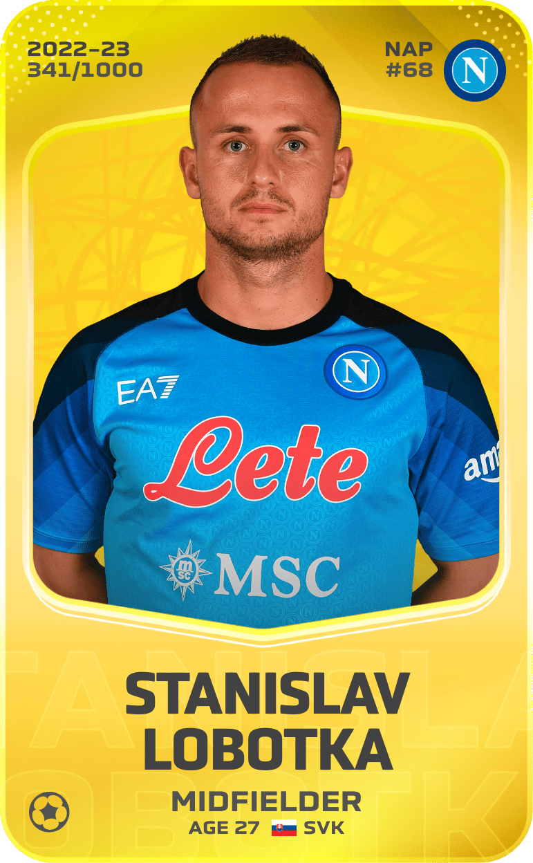 Stanislav Lobotka 2022-23 • Limited 341/1000